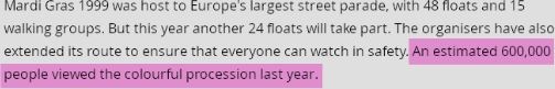 A ludicrous attendence figure from the Manchester Evening News