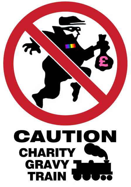 Charity gravy train